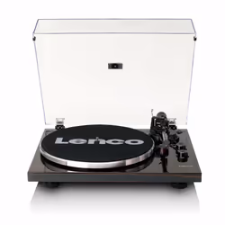Lenco LBT-345WA, Tourne-disque entraîné par courroie, Noir, Aluminium, 33,45 tr/min, USB Type-B, 10 m