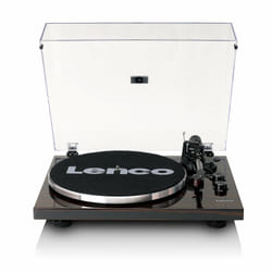 Lenco LBT-345WA platine Tourne-disque entraîné par courroie Noir