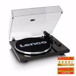Lenco LBT-345WA platine Tourne-disque entraîné par courroie Noir - Vue supplémentaire 16