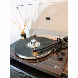 Lenco LBT-345WA platine Tourne-disque entraîné par courroie Noir - Vue supplémentaire 19