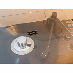 Lenco LBT-345WA platine Tourne-disque entraîné par courroie Noir - Vue supplémentaire 21