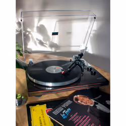 Lenco LBT-345WA platine Tourne-disque entraîné par courroie Noir - Vue supplémentaire 25