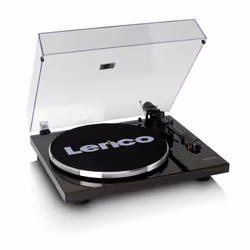 Lenco LBT-345WA platine Tourne-disque entraîné par courroie Noir
