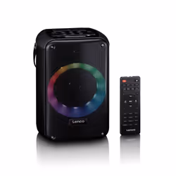 Lenco BTC-060BK haut-parleur Noir Avec fil &sans fil 20 W