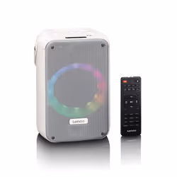 Lenco BTC-060WH haut-parleur Blanc Avec fil &sans fil 20 W