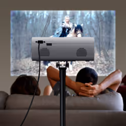 Lenco LPJ-280WH vidéo-projecteur Projecteur à focale standard 2800 ANSI lumens LCD 800x480 Blanc - Vue supplémentaire 10