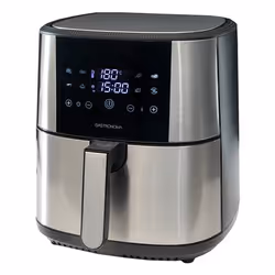 GASTRONOMA 18290007 friteuse Unique 9 L Autonome 1800 W Friteuse sans huile Noir, Acier inoxydable