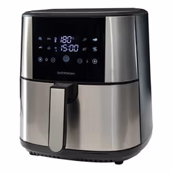 GASTRONOMA 18290007 friteuse Unique 9 L Autonome 1800 W Friteuse sans huile Noir, Acier inoxydable