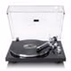 Platine vinyle - Lenco - LBT-215BK - Bluetooth® 5.2 - Finition Piano Noir - Cellule Audio-Technica