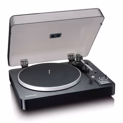 Lenco LBTA-165BK platine Tourne-disque entraîné par courroie Noir Automatique