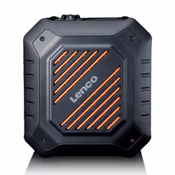 Lenco ODR-160GY Radio portable Analogique et numérique Noir, Orange
