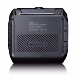 Lenco ODR-160GY Radio portable Analogique et numérique Noir, Orange - Vue supplémentaire 5