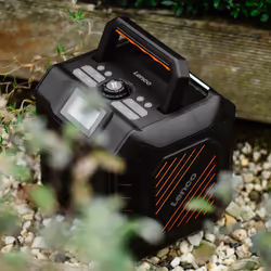 Lenco ODR-160GY Radio portable Analogique et numérique Noir, Orange - Vue supplémentaire 7