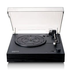 Lenco LS-15BK platine Tourne-disque entraîné par courroie Noir