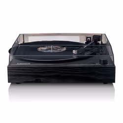 Lenco LS-15BK platine Tourne-disque entraîné par courroie Noir