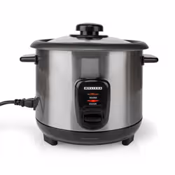 Melissa 16280023 cuiseur à riz 1 L 400 W Noir, Argent - Vue supplémentaire 2