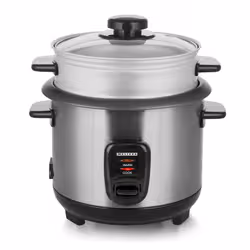 Melissa 16280023 cuiseur à riz 1 L 400 W Noir, Argent - Vue supplémentaire 3