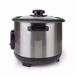 Melissa 16280023 cuiseur à riz 1 L 400 W Noir, Argent - Vue supplémentaire 4