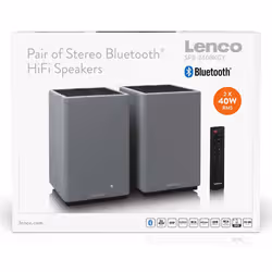 Lenco SPB-240BKGY haut-parleur Gris, Noir Avec fil &sans fil 40 W - Vue supplémentaire 7
