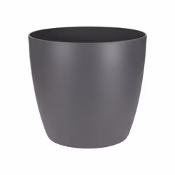 elho Brussels Round, Kit de plantation en pot, Autonome, Polypropylène (PP), Anthracite, Rond, Intérieure