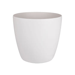 elho brussels round wheels 35cm Intérieure Kit de plantation en pot Autonome Polypropylène (PP) Blanc