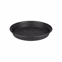 elho green basics saucer 17cm, Soucoupe, Polypropylène, Noir, 23 mm, 35 g, 17 cm