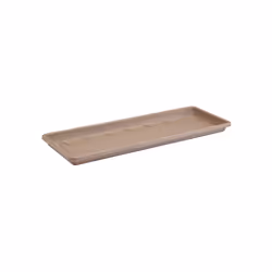 elho 8711904121143, Soucoupe, Plastique, Marron, Rectangulaire, Extérieure, 100%