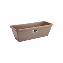 elho barcelona trough 90cm Extérieure Kit de plantation en pot Autonome Polypropylène (PP) Taupe