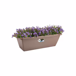 elho barcelona trough 90cm Extérieure Kit de plantation en pot Autonome Polypropylène (PP) Taupe