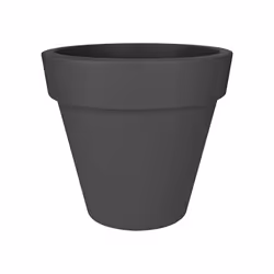 elho pure round 40, Kit de plantation en pot, Autonome, Polyéthylène à basse densité linéaire, Anthracite, Rond, Intérieur &a ...