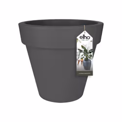 elho pure round 40 Intérieur & extérieur Kit de plantation en pot Autonome Polyéthylène à basse densité linéaire Anthracite