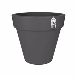 elho pure round 100 Intérieur & extérieur Kit de plantation en pot Autonome Polyéthylène à basse densité linéaire Anthracite