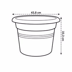 elho 8711904138820 jardinière Noir Plastique - Vue supplémentaire 6