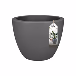elho pure soft round 40 Intérieur & extérieur Kit de plantation en pot Autonome Polyéthylène à basse densité linéaire Anthracite