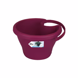 elho corsica drainpipe clicker 24cm Extérieure Kit de plantation en pot Support Polypropylène (PP) Cerise