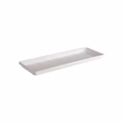 elho 8711904154349, Soucoupe, Plastique, Blanc, Rectangulaire, Extérieure, 100%