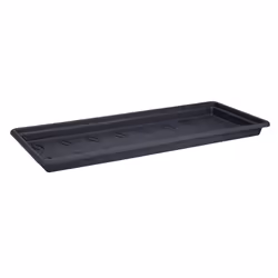 elho 8711904155032, Soucoupe, Plastique, Noir, Rectangulaire, Extérieure, 100%
