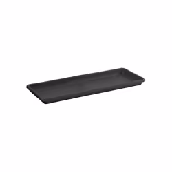elho 8711904157548, Soucoupe, Plastique, Noir, Rectangulaire, Extérieure, 100%