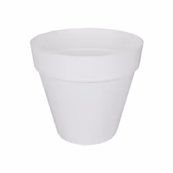 elho loft urban round 40, Kit de plantation en pot, Autonome, Polypropylène (PP), Blanc, Rond, Extérieure