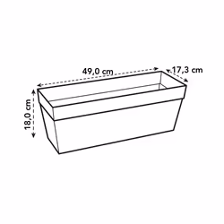 elho 8711904186920 pot à fleurs Extérieure Plastique Blanc - Vue supplémentaire 5