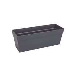 elho loft urban trough 50, Kit de plantation en pot, Autonome, Polypropylène (PP), Anthracite, Rectangle, Extérieure