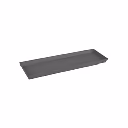elho 8711904189259, Soucoupe, Plastique, Noir, Rectangulaire, Extérieure, 100%