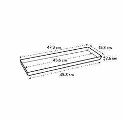 elho 8711904189259 accessoire de plantation Soucoupe