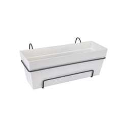 elho loft urban trough allin1 50 Extérieure Kit de plantation en pot Support Polypropylène (PP) Blanc