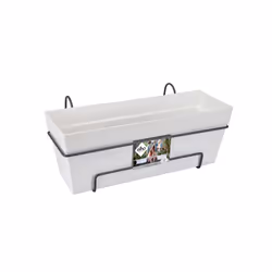 elho loft urban trough allin1 50 Extérieure Kit de plantation en pot Support Polypropylène (PP) Blanc