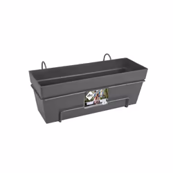 elho 8711904189372 pot à fleurs Extérieure Plastique Noir