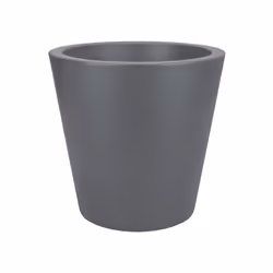 elho pure straight round 50, Kit de plantation en pot, Autonome, Polyéthylène à basse densité linéaire, Anthracite, Rond, Int ...