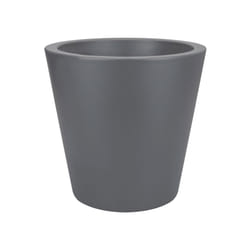 elho pure straight round 50 Intérieur & extérieur Kit de plantation en pot Autonome Polyéthylène à basse densité linéaire Anthracite