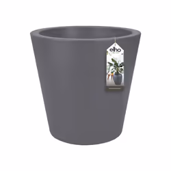 elho pure straight round 50 Intérieur & extérieur Kit de plantation en pot Autonome Polyéthylène à basse densité linéaire Anthracite