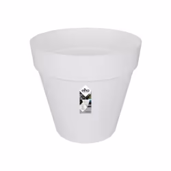 elho loft urban round 60 Extérieure Kit de plantation en pot Autonome Polypropylène (PP) Blanc - Vue supplémentaire 2